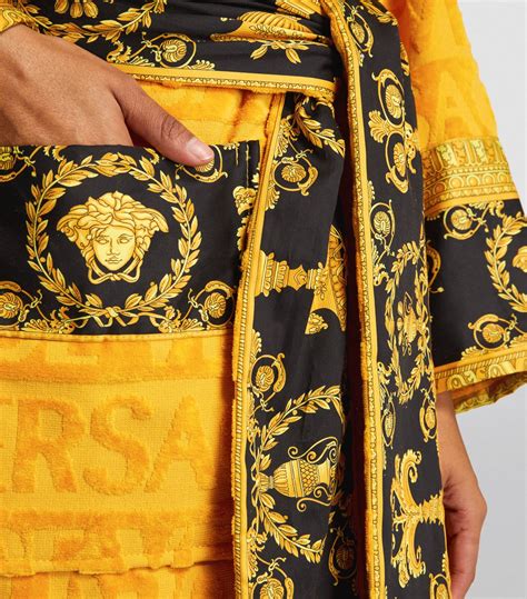 women's versace robe sale|versace baroque robe.